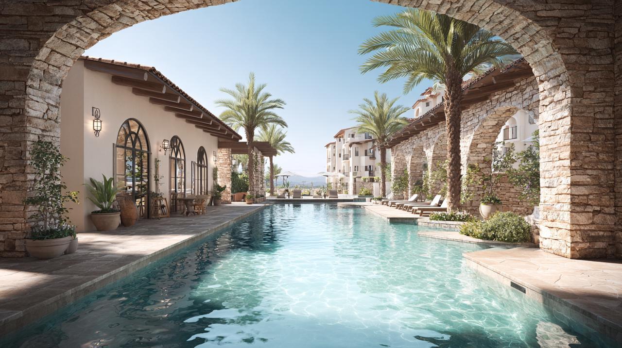 Arched Pool